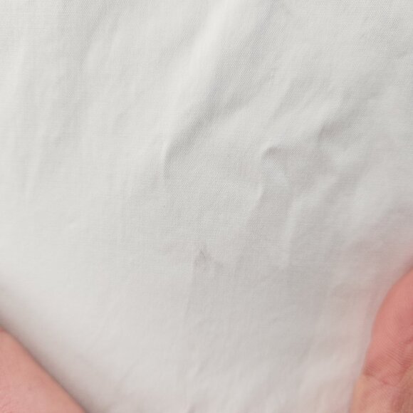 Eton Cotton Romania Contemporary 16 Poplin Convertible Cuff White Men Work Shirt - Picture 13 of 16